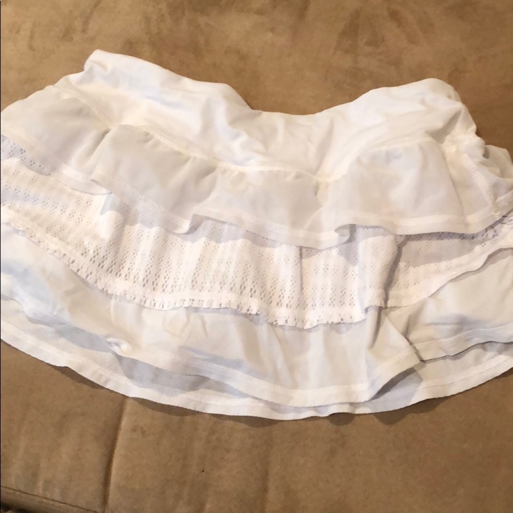 Lululemon white skirt